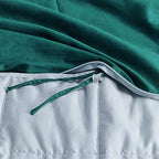 Gravity 6-Series Basics Weighted Blanket Duvet Cover Green