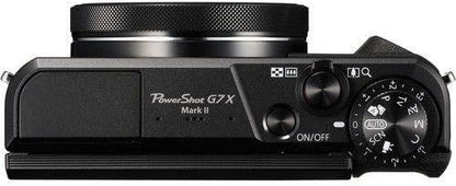Canon 1066C002 PowerShot G7 X Mark II Digital Camera - Black