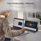 MNN 15.6-Inch Ultra-Slim FHD Portable IPS Monitor