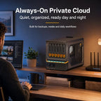 NIMO 6-Bay AI NAS Pro with Arc Pro B70 GPU and 10GbE