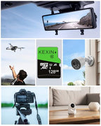 KEXIN 128GB microSDXC Memory Card 2-Pack