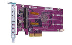 QNAP QM2-2P-244A Dual M.2 PCIe SSD Expansion Card