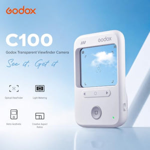 GODOX C100 Retro Transparent Viewfinder Camera with Light Meter