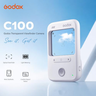 GODOX C100 Retro Transparent Viewfinder Camera with Light Meter
