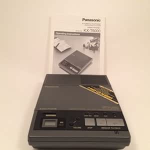 Panasonic KX-T5000 Microcassette Telephone Answering System