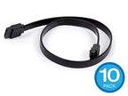 Monoprice 140407 SATA 6Gbps Locking Latch Cable 10-Pack