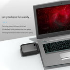 JIAPIKA Ducted Side-Vent Laptop Exhaust Cooling Fan