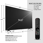 LG 75NANO90UPA 75-Inch 4K NanoCell Smart TV