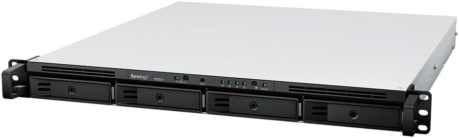 Synology RS822+ RackStation NAS 8TB SSD Bundle Rail Kit