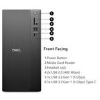 Dell 2026 Edition Tower Desktop PC with Core i3 and DDR5