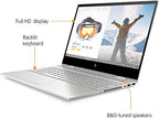 HP Envy x360 15 FHD Touch 2-in-1 Laptop