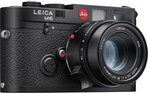 Leica M6 35mm Rangefinder Camera Summicron 50mm Lens Kit