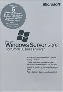 Microsoft T73-00494 Windows Small Business Server 2003 (Old Version)