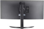 LG 34SR65QC-B.AUS 34-Inch Curved WQHD Monitor Renewed