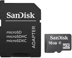 SanDisk 16GB MicroSDHC Card Bundle with SD Adapter