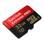 SanDisk 32GB Extreme Pro MicroSD for GoPro Hero 10 + Reader