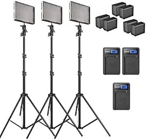 Aputure AL-528S CRI 95+ LED Video Light Kit