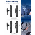NJJOWRQ Mini Magnetic Body Cam with Loop Recording