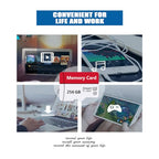 Rezhnzuqo 256GB microSD Card with Full-Size Adapter