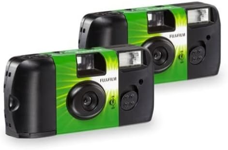 Fujifilm FBA_7033661 QuickSnap Flash 400 Disposable Camera 2-Pack