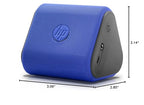 HP P6N17AA#ABL Blue Roar Mini Speaker - Wireless, Portable Audio