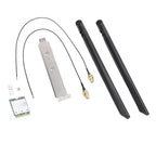 BTSEURY WiFi 7 M.2 Wireless Card, Tri-Band Network Adapter