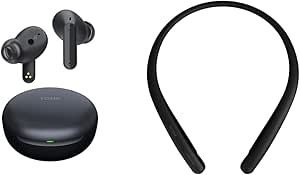 LG Tone Free FP5 Wireless Earbuds & Neckband Bundle — main product image