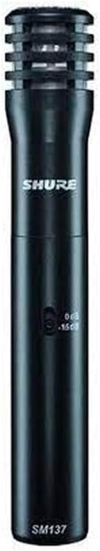 Shure SM137-LC Cardioid Condenser Microphone XLR Instrument