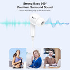 Belcompany Lightning Wired Earbuds for iPhone, MFi Certified