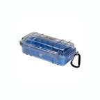 Pelican 1030-026-100 Micro Case - Blue/Clear - Waterproof