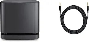 Bose Bass Module 500 Black Subwoofer & Cable Bundle
