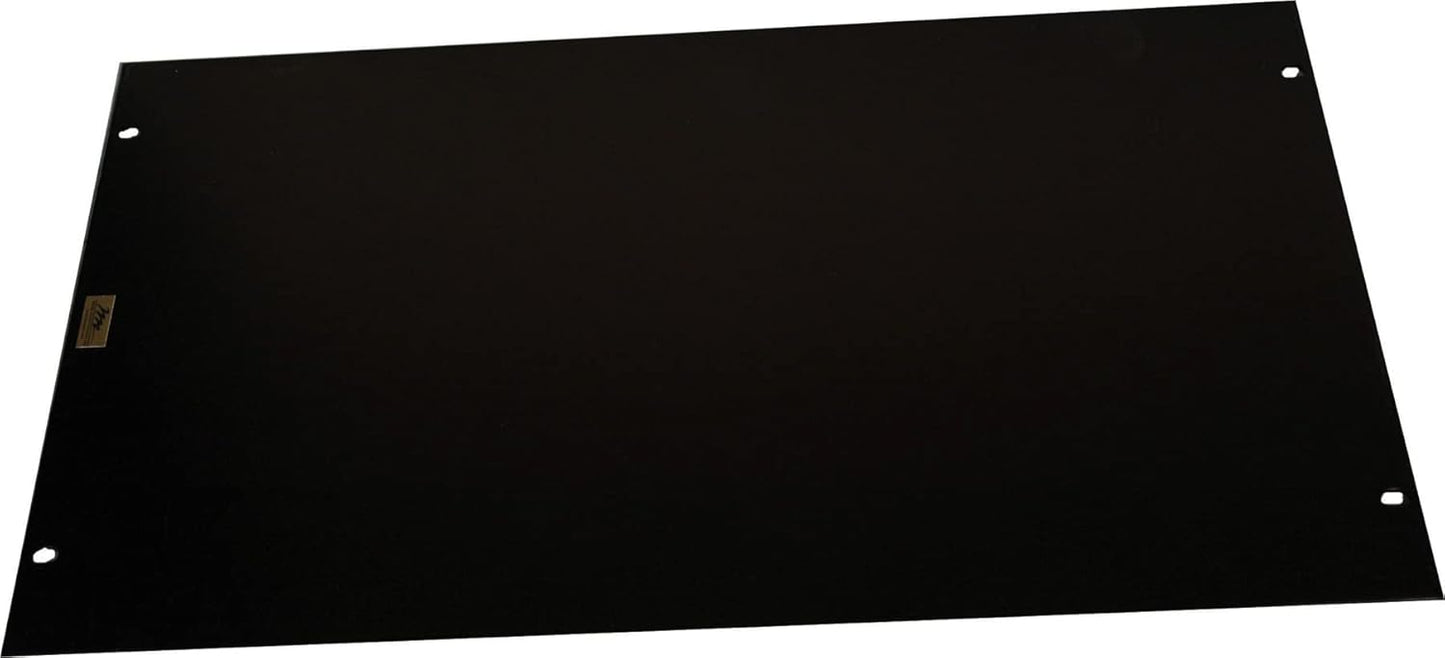 Middle Atlantic HBL6 6U 10.5" Black Aluminum Blank Panel