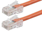 Monoprice 113239 Cat6 Ethernet Cable 1ft Orange
