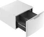 GE GFP1528SNWW White 28-Inch Laundry Pedestal Storage