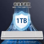 Becomodo Portable M.2 SSD External Drive with USB-C 3.2
