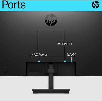 HP HP24 V24v 24" FHD Monitor with Dockztorm Hub