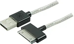 GE 26041 USB to 30-Pin Charge Sync Cable 9ft