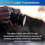 Hoya C-ALPII62PROT 62mm Alpha II Multi-Coating Protector
