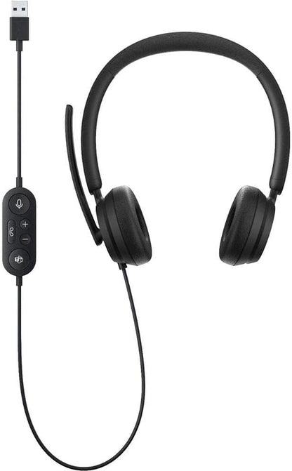 Microsoft 6ID-00012 Modern Wired Headset Noise-Cancelling Mic Teams