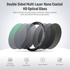NEEWER 49mm HD Variable ND Filter ND2-ND32