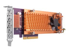 QNAP QM2-4P-384 Quad M.2 PCIe SSD Expansion Card