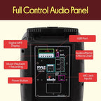 Pyle 1000W Portable Bluetooth PA Speaker with Wireless Mic