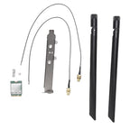 BTSEURY WiFi 7 M.2 Wireless Card, Tri-Band Network Adapter