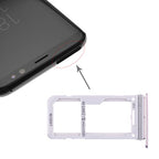 Yutongcr Galaxy S8/S8+ SIM & Micro SD Card Tray Replacement (Pink)