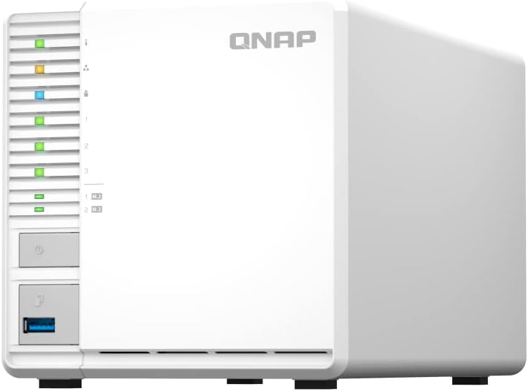 QNAP TS-364-8G-US 3-Bay 2.5GbE Desktop NAS