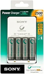 Sony BCG-34HH4EN Power Charger with AA Batteries