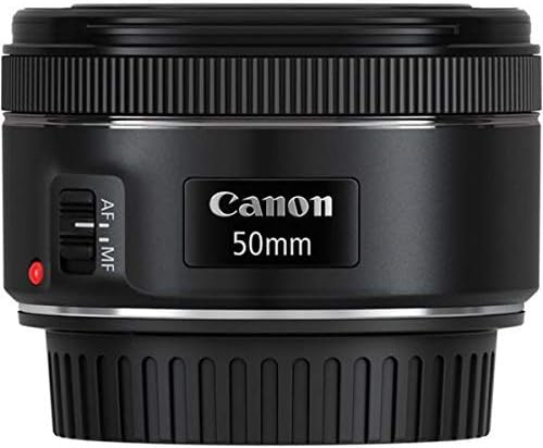 Canon EF 50mm f/1.8 STM Portrait & Travel Lens Kit Renewed