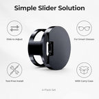 EXGYAN Snap-On Privacy Cover for Meta & Oakley Smart Glasses