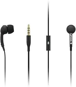 Lenovo GXD0S50936 100 Black In-Ear Headphones with Mic — main product image