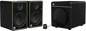 Mackie CR8S XBT 200W Subwoofer & CR5-X Studio Monitors